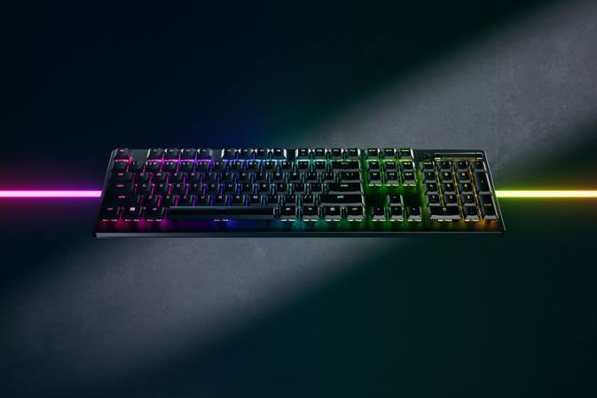 Razer Černá deathstalker v2 pro - lineární optický přepínač - us klávesnice N68T65