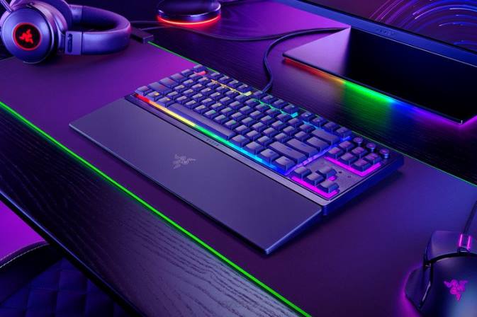 Razer jednu barvu ornata v3 tenkeyless - us klávesnice N68T76