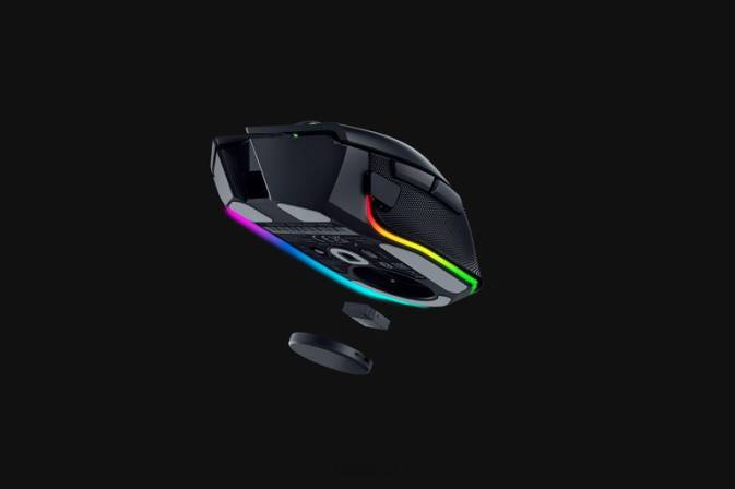 Razer Černá Basilisk v3 Pro myši N68T31