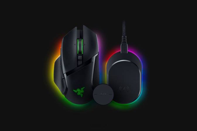 Razer jednu barvu balíček basilisk v3 pro + dokovací stanice pro myš myši N68T30