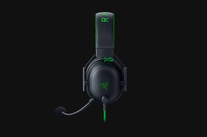 Razer Černá Blackshark v2 speciální edice herní zvuk N68T86