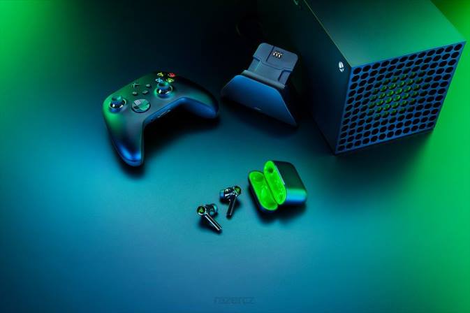 Razer jednu barvu hammerhead hyperspeed - licencovaný xbox řídicí panel N68T150