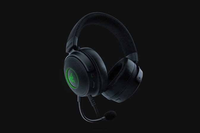 Razer jednu barvu hypersmysl kraken v3 herní zvuk N68T95