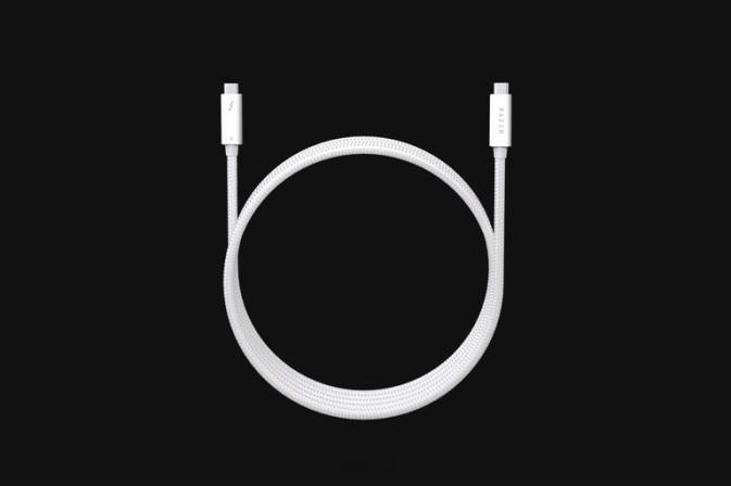 Razer bílý kabel Thunderbolt 4 komponent pc N68T24