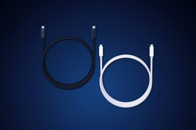 Razer Černá kabel Thunderbolt 4 komponent pc N68T25