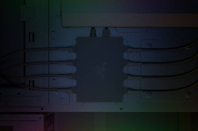 Razer jednu barvu Pwm ovladač ventilátoru pc komponent N68T17
