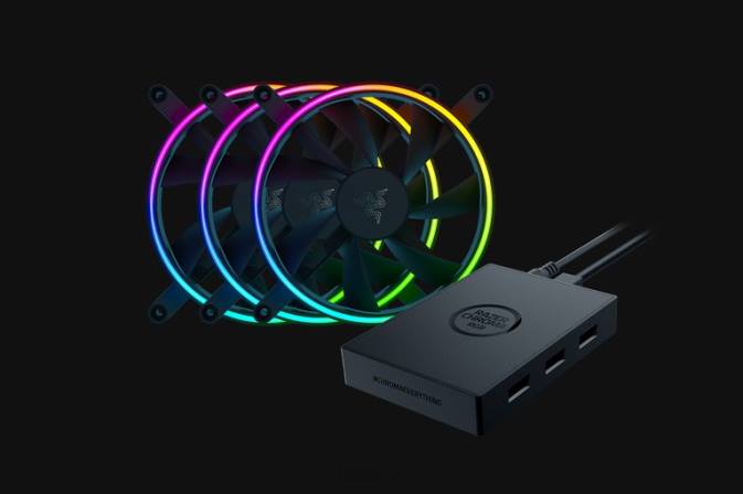 Razer jednu barvu přeplňovaný chladicí blaze svazek komponent pc N68T27