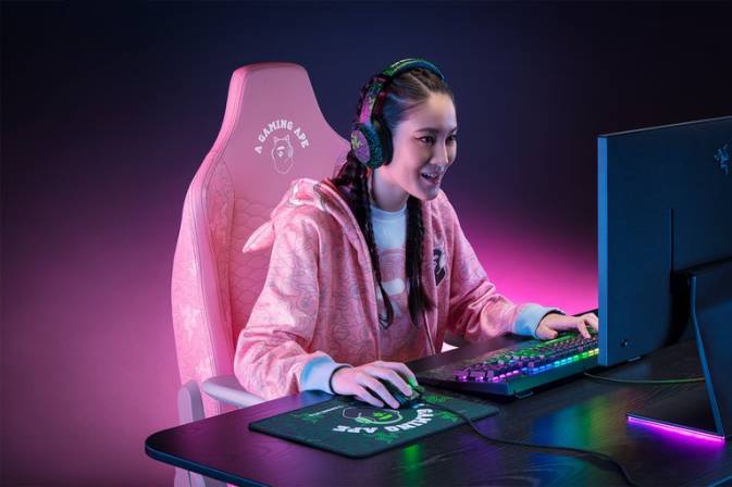 Razer X *A Bathing Ape křemen iskur herní židle N68T126