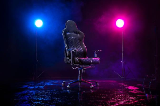 Razer Černá enki herní židle N68T132
