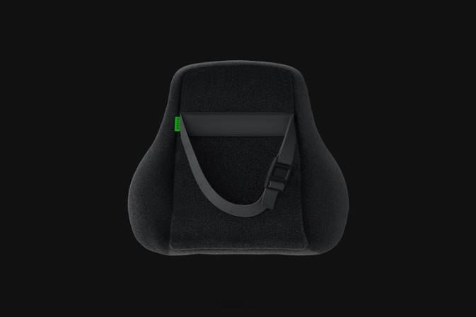 Razer Černá podhlavník herní židle N68T145