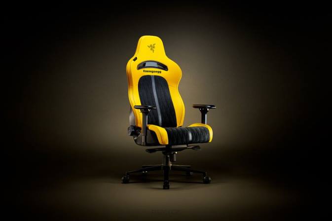 Razer jednu barvu enki pro - edice koenigsegg herní židle N68T123