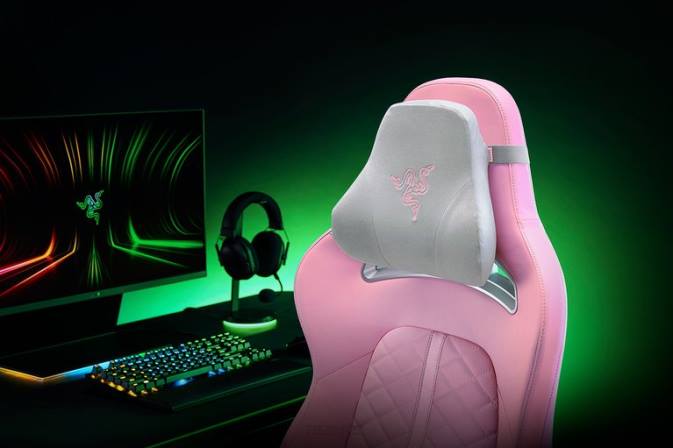 Razer křemen podhlavník herní židle N68T143