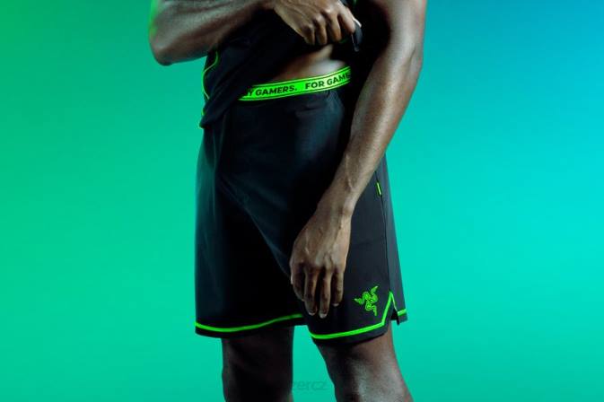 Razer jednu barvu athleisure - instinkt šortky oděv N68T198
