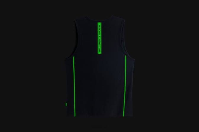 Razer jednu barvu athleisure - instinkt tank oděv N68T196